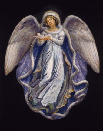 Framed Angel 7 Print