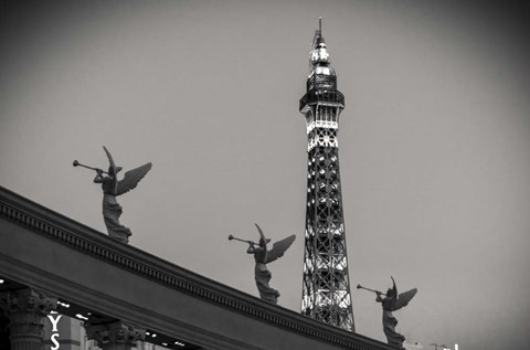 Framed Rome vs Paris Print