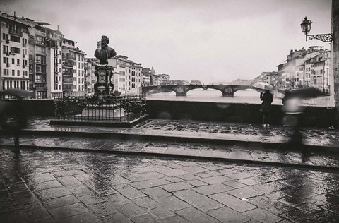 Framed It's Raining Print