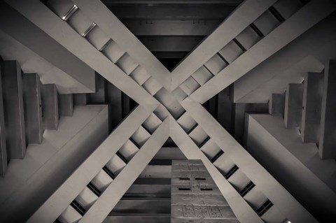 Framed Inside the Pyramid Print