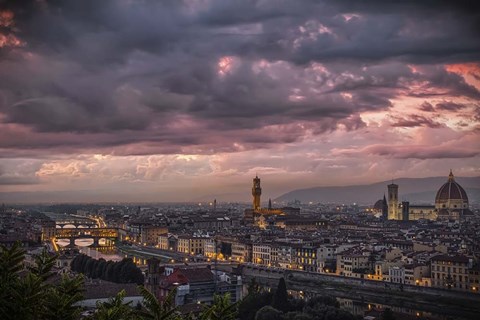 Framed After the storm Print