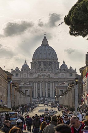 Framed S. Peter's way Print