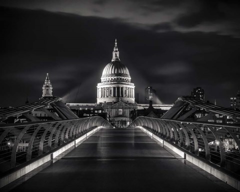 Framed St. Paul's Cathedral Print