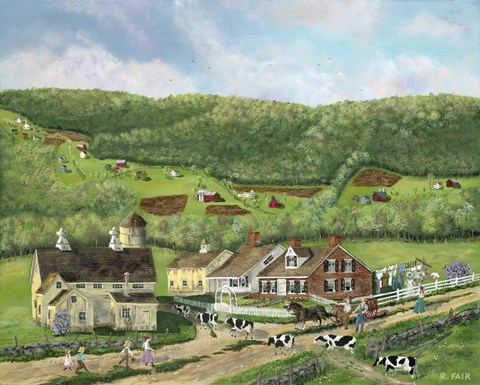 Framed Coming Home Print