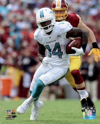 Framed Jarvis Landry 2015 Action Print