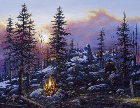 Framed Intruder Print