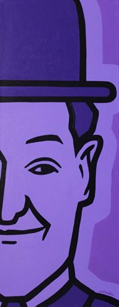 Framed Stan Laurel Print