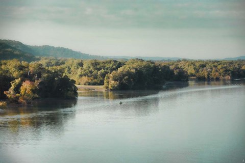 Framed Autumn's Knocking On The Door Print