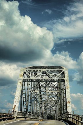 Framed Crossing Lake Barkley Print