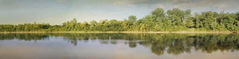 Framed Tennessee River Reflections Print