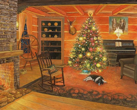 Framed Silent Night Print