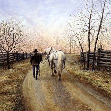 Framed End of Day CM Print