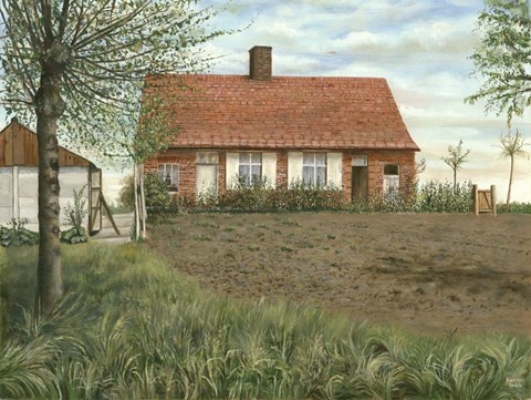 Framed Perneel Homestead Print