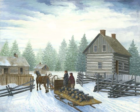 Framed Homesteaders Print