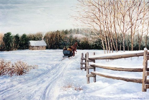 Framed Homeward Bound Print