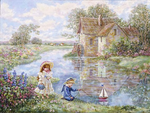 Framed Ship Ahoy Print