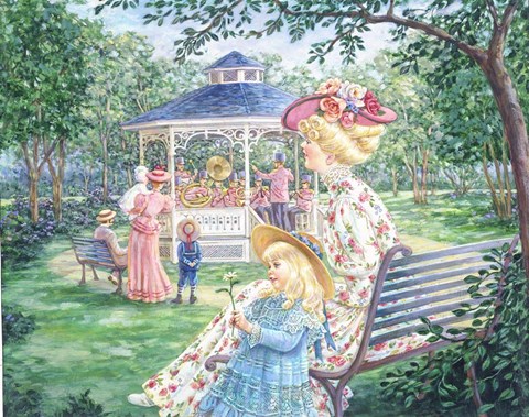 Framed Summer Song Print