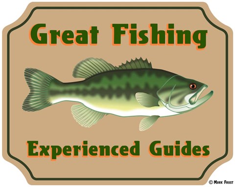 Framed Fishing Experienced Guides Print
