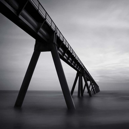 Framed Wharf de la Salie Print