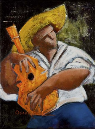 Framed Bravado Alla Prima Print