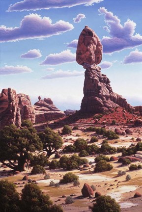 Framed Matter Of Time Print