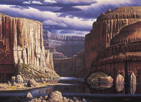 Framed Return To Earth Print