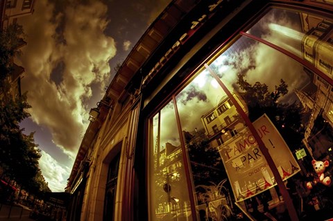 Framed Love in Paris Print