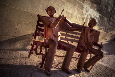 Framed Quais De Siene Print