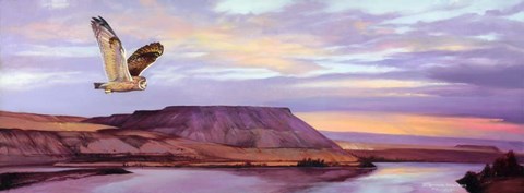 Framed Skyline View Print