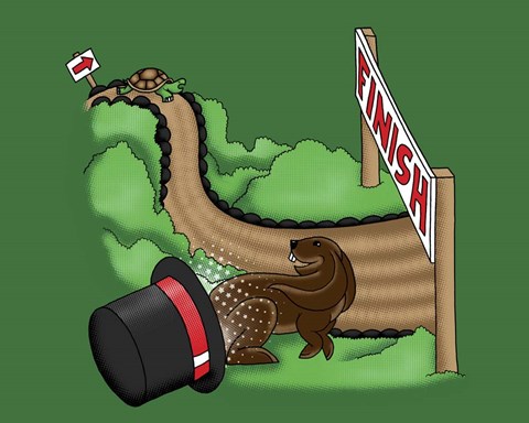 Framed Magically Disqualified Print