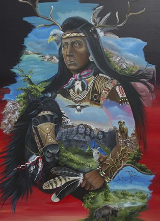 Framed Jack Cloud Print