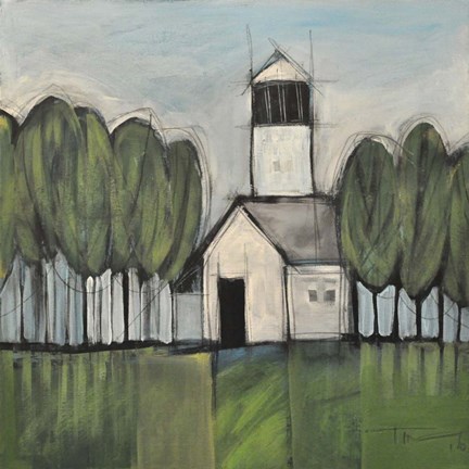 Framed Lighthouse Print