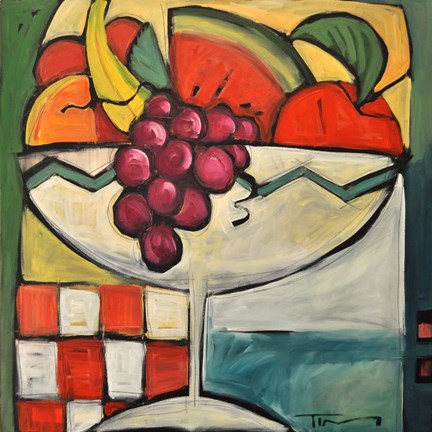 Framed Fruit Cocktail Print