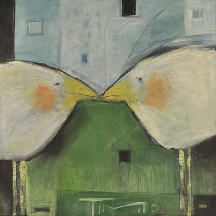 Framed Beak To Beak 1 Print