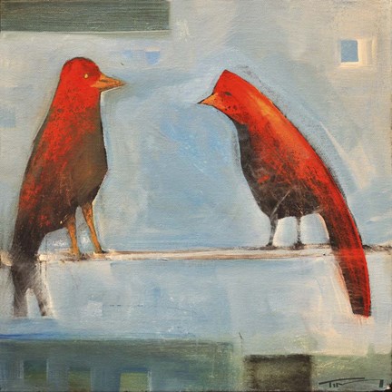 Framed Birds Know 3 Print