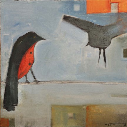 Framed Birds Know 5 Print