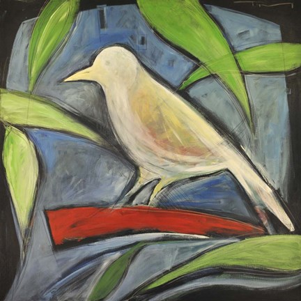 Framed Perch Naturale Print