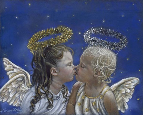 Framed Angel Kisses Print