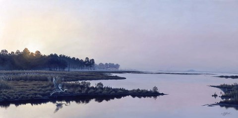 Framed Blackwater Sunrise Print