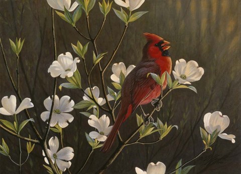 Framed Spring Cheer Print