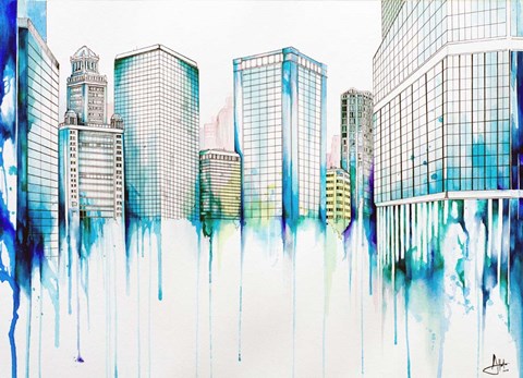 Framed Nightowl Print