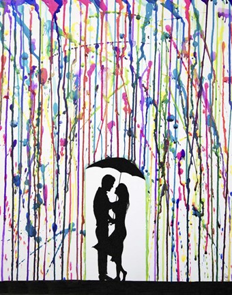 Framed Precipice Print