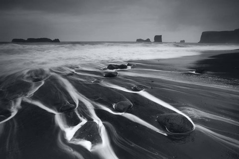 Framed Kirkjufjara Print