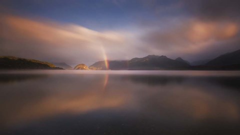 Framed Manapouri Print