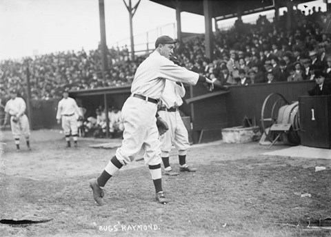 Framed Vintage Baseball 4 Print