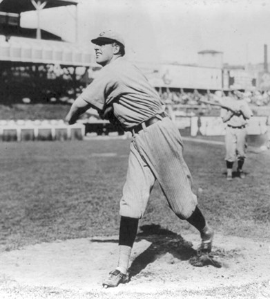 Framed Vintage Baseball 16 Print