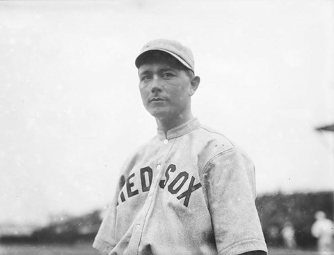 Framed Vintage Baseball 18 Print