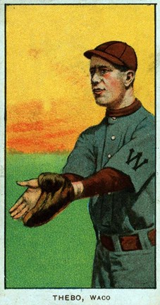 Framed Vintage Baseball 34 Print