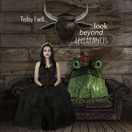 Framed Beyond Appearances Print