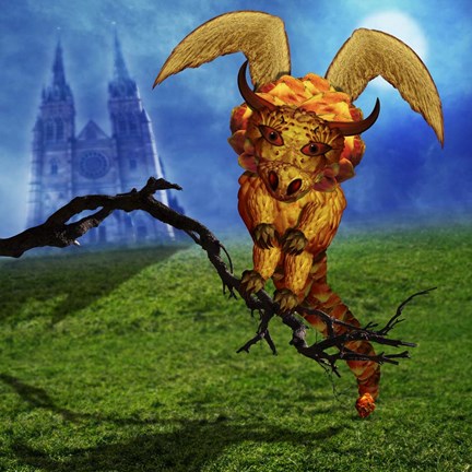 Framed Year of the Dragon Print